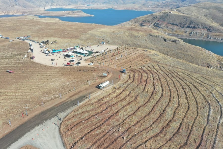 Kayseri’nin Denizi Kuşçu’da, Ağaç Dikme Etkinliği Gerçekleştirildi