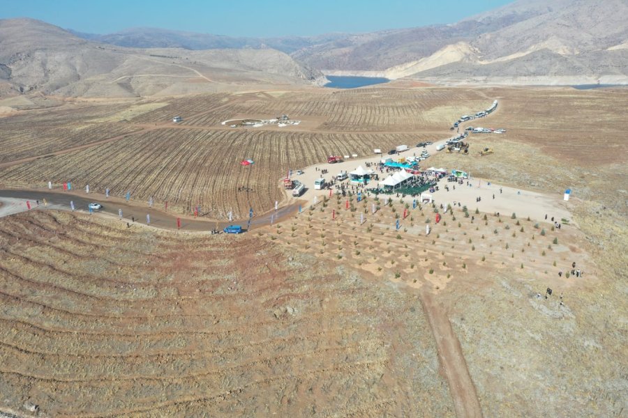 Kayseri’nin Denizi Kuşçu’da, Ağaç Dikme Etkinliği Gerçekleştirildi