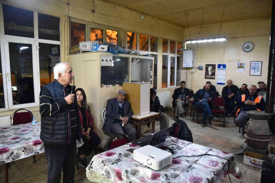 İklim Sözcüleri Çukurhisar’daki Üreticilerini Bilgilendirdi