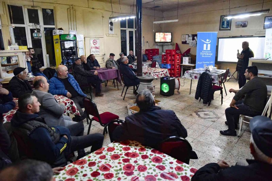 İklim Sözcüleri Çukurhisar’daki Üreticilerini Bilgilendirdi