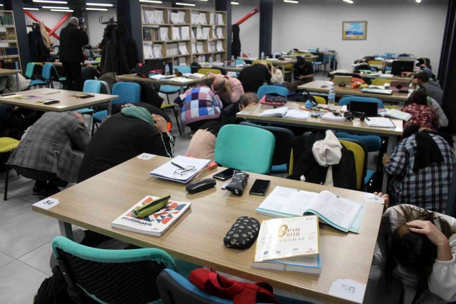 Kayseri’de Deprem Tatbikatı Yapıldı