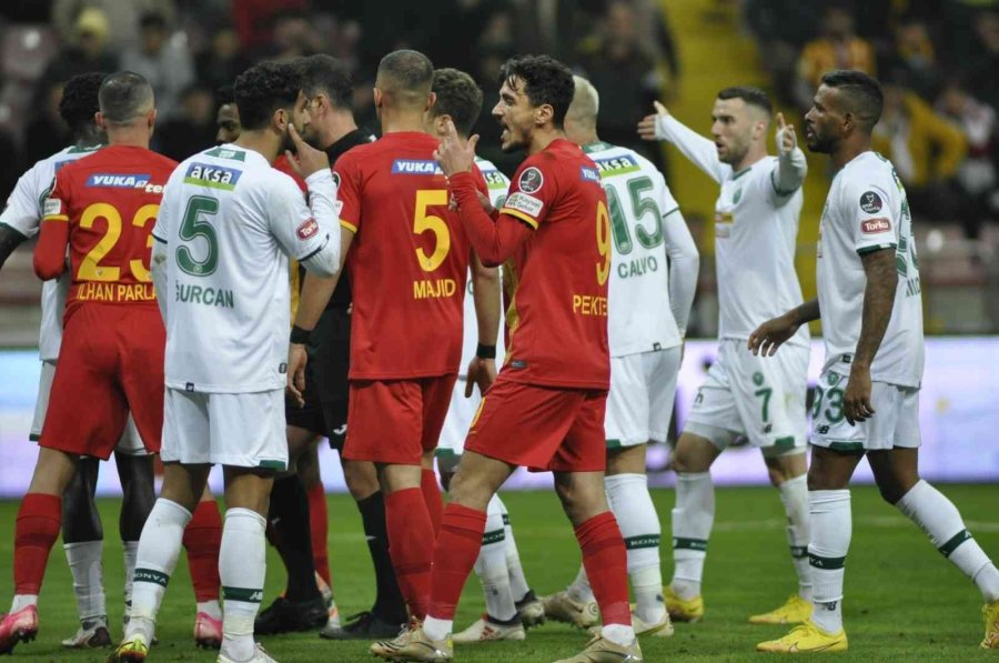 Spor Toto Süper Lig: Kayserispor: 1 - Konyaspor: 2 (maç Sonucu)