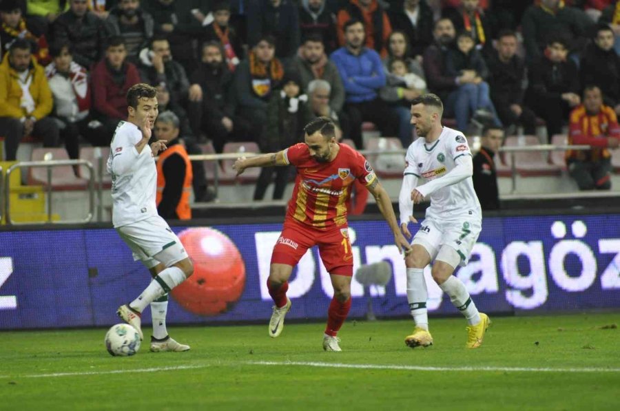 Spor Toto Süper Lig: Kayserispor: 1 - Konyaspor: 2 (maç Sonucu)