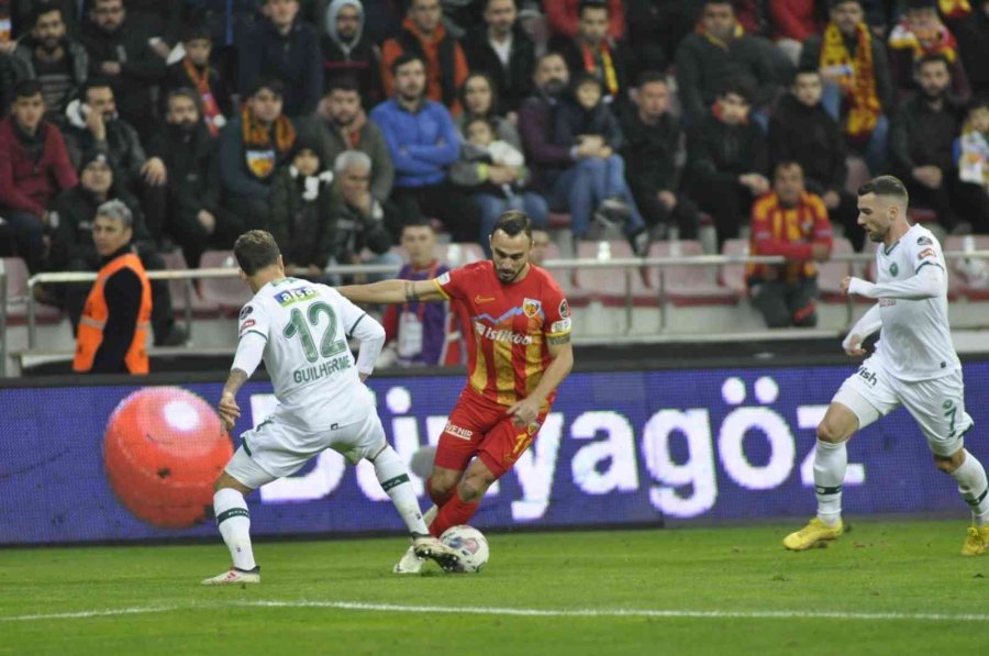 Spor Toto Süper Lig: Kayserispor: 1 - Konyaspor: 2 (maç Sonucu)