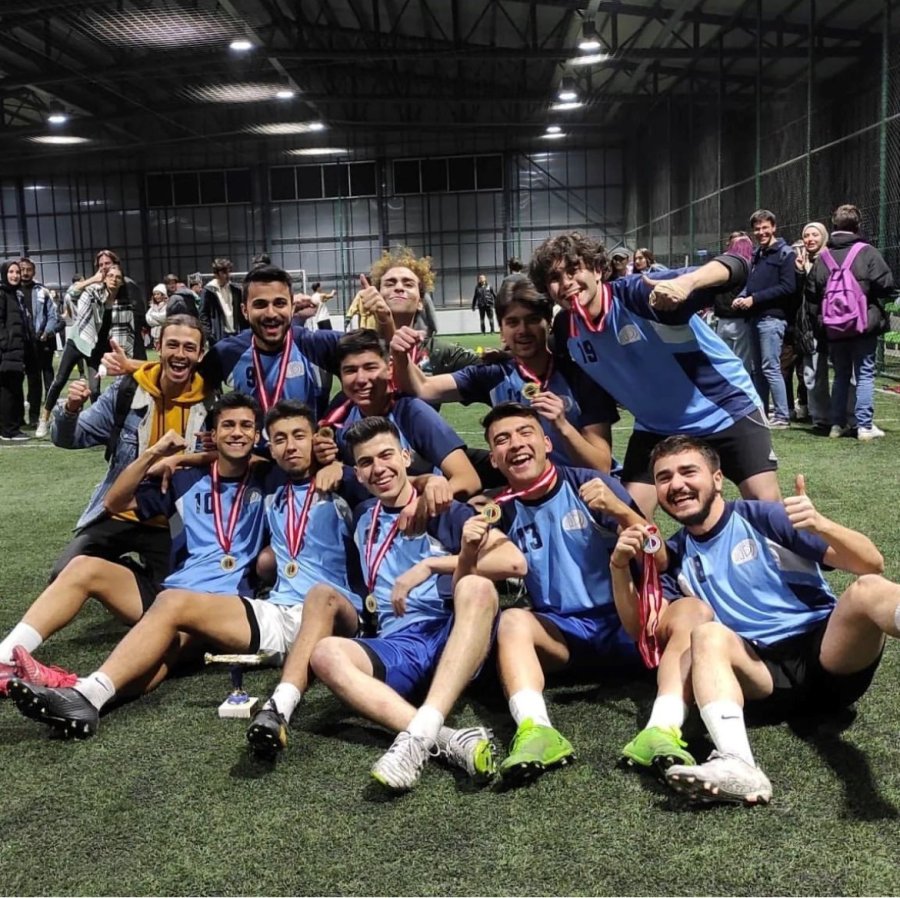 Öğrenci Kulüpleri Halı Saha Turnuvası’nda Şampiyon Belli Oldu