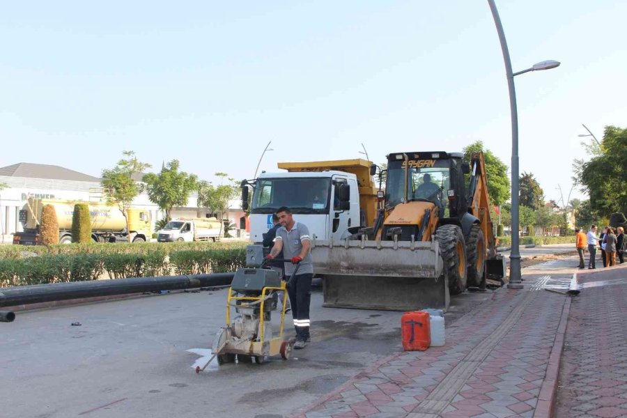 Asat’tan, Kemer’de Alt Yapı Çalışması