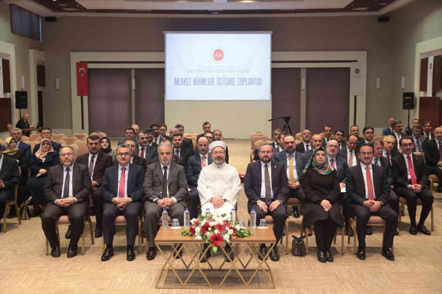 Diyanet İşleri Başkanı Erbaş: "dünya Müslümanlarının Türkiye’den Beklentisi Büyük"