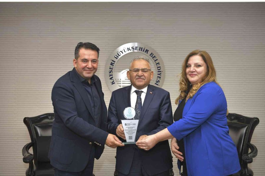 Kalder’den Başkan Büyükkılıç’a Teşekkür Plaketi