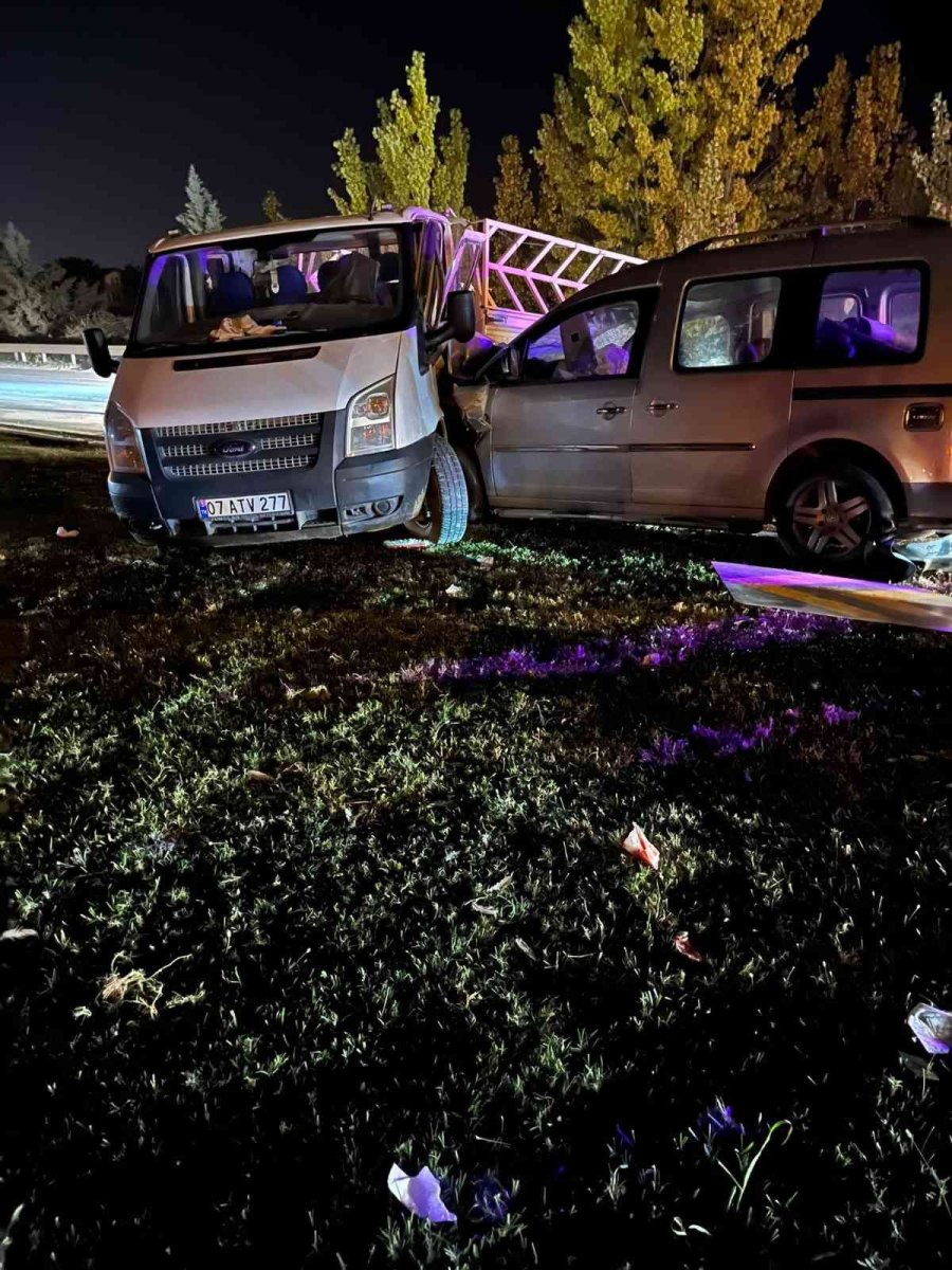 Zeytin Hasatı Dönüşü Faciadan Döndüler