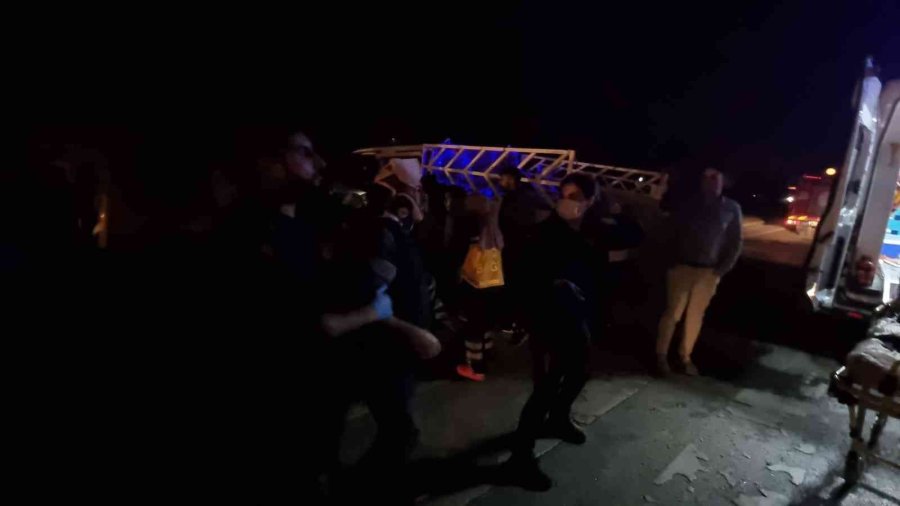 Zeytin Hasatı Dönüşü Faciadan Döndüler