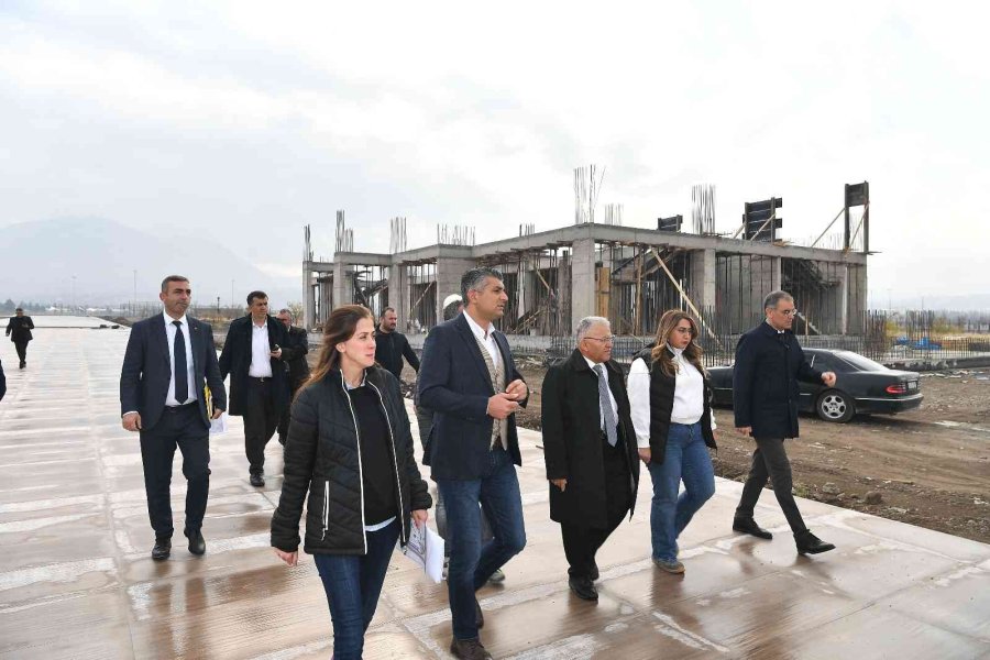 Başkan Büyükkılıç’tan Recep Tayyip Erdoğan Millet Bahçesi’nde İnceleme