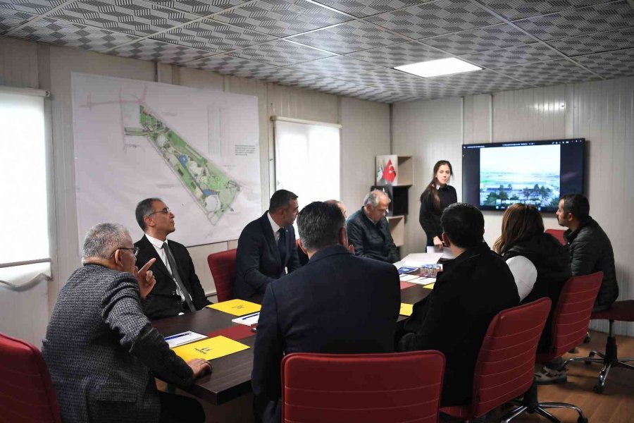 Başkan Büyükkılıç’tan Recep Tayyip Erdoğan Millet Bahçesi’nde İnceleme