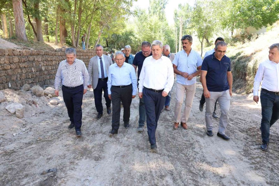 Başkan Büyükkılıç: “bünyan’ımıza 6 Milyon Tl’lik Seyir Terası Yapılıyor”