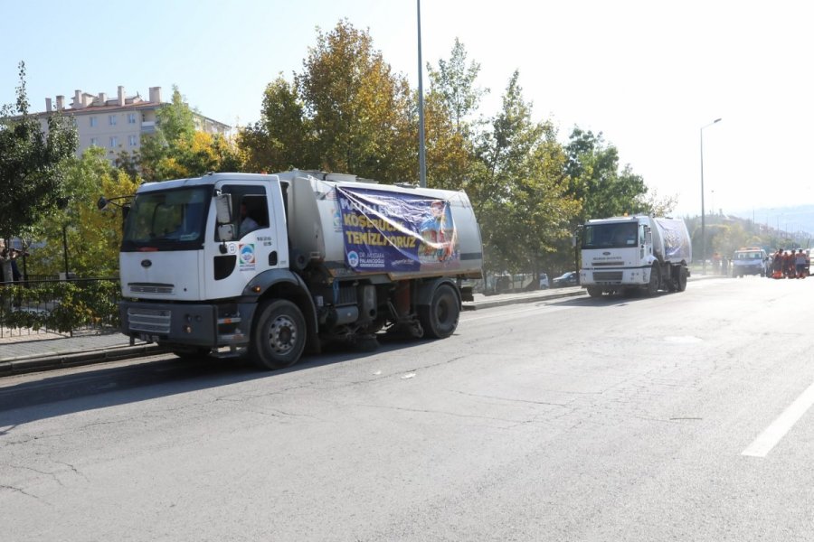 Melikgazi’de Kış Öncesi Temizlik Yoğunluğu