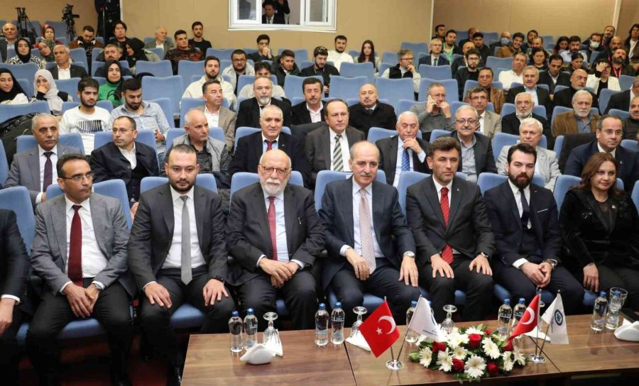 Ak Parti Genel Başkanvekili Prof. Dr. Numan Kurtulmuş Esogü Öğrencileri İle Buluştu