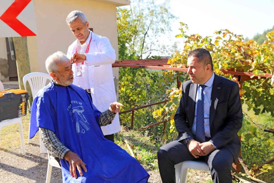 Alanya Belediyesi’nin Kırsalda Sağlık Hizmetleri Devam Ediyor