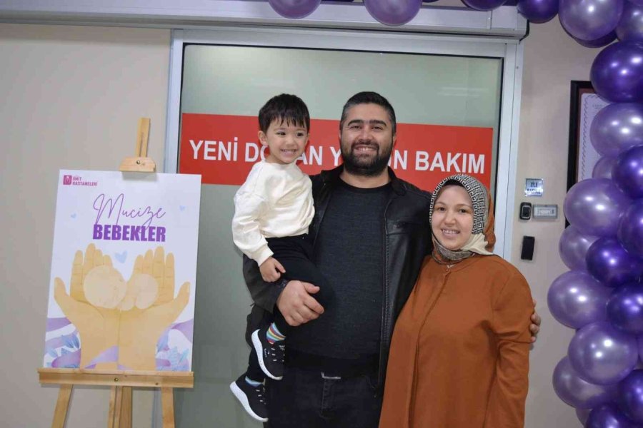 Prematüre Bebekler Özel Ümit’te Güvenli Ellerde