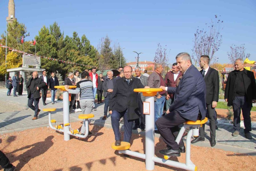 Bünyan’da Şehit Eyüp Girgin Parkı Açıldı