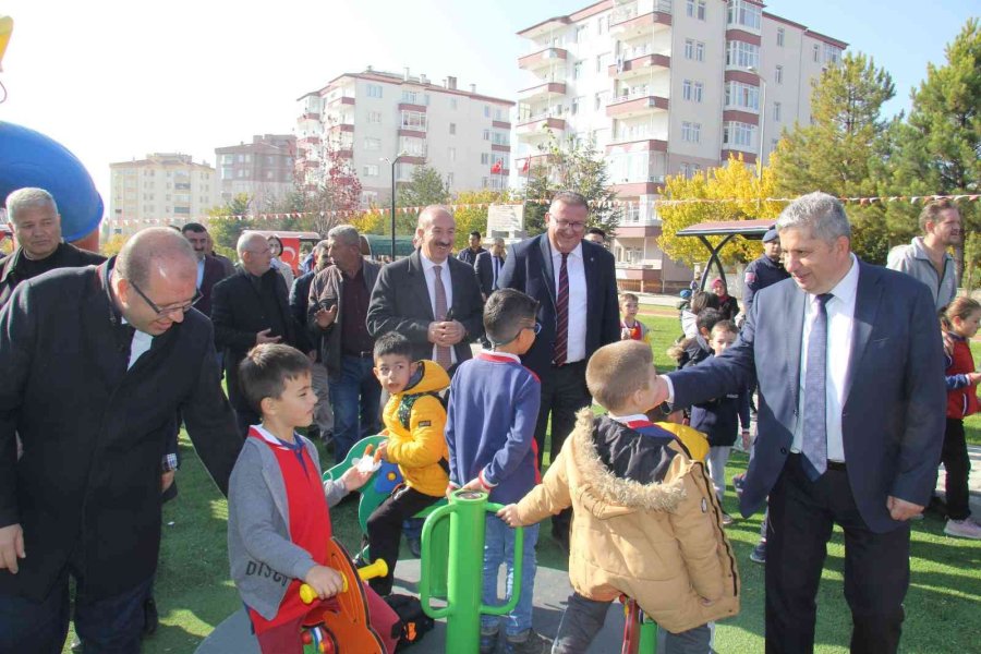 Bünyan’da Şehit Eyüp Girgin Parkı Açıldı