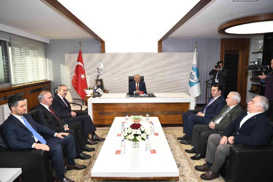 Başkan Büyükkılıç, Kto Heyetini Kabul Etti