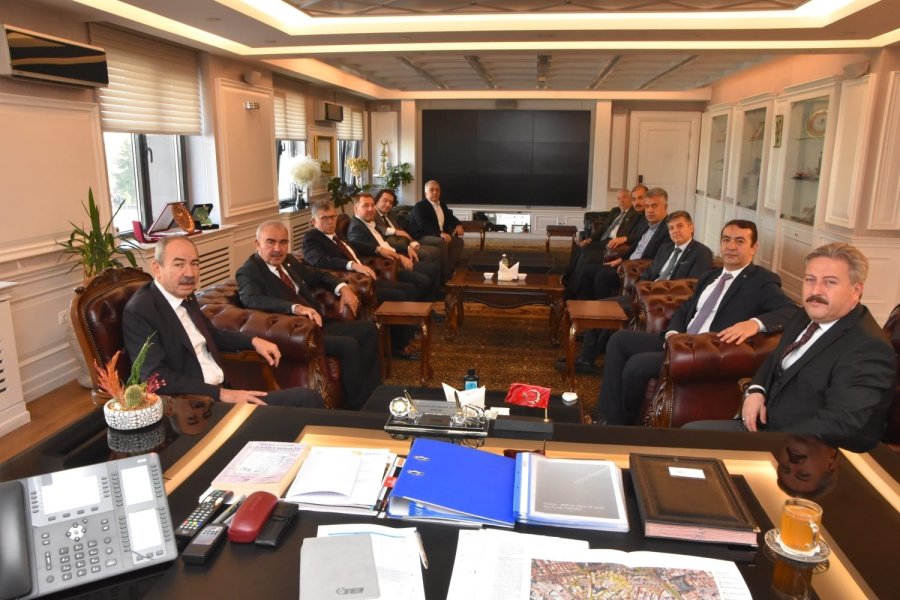 Başkan Dr. Palancıoğlu: "işbirliği İçinde Çalışmaya Devam Edeceğiz"