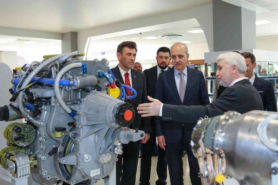 Numan Kurtulmuş’tan Teı’yi Ziyaret Etti