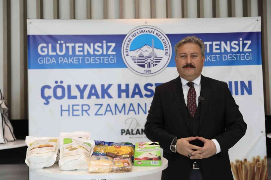 Melikgazi’den Çölyak Hastalarına Destek Devam Ediyor