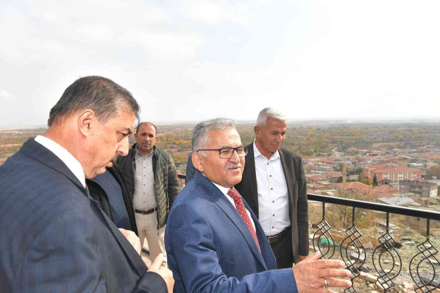 Büyükşehir, Yeşilhisar Millet Bahçesini Hizmete Açıyor