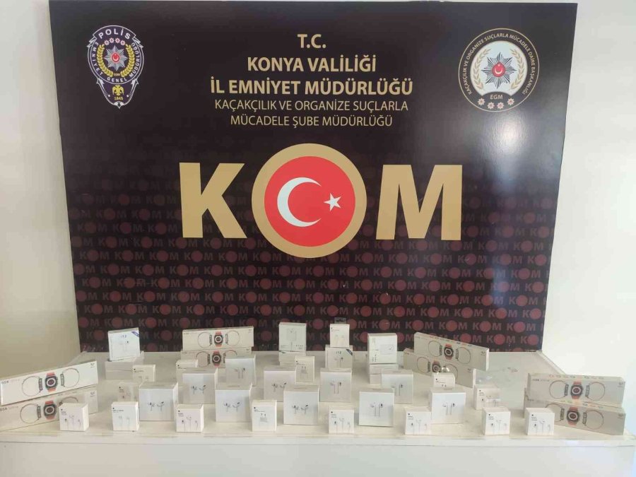Konya’da Kaçak Akaryakıt Satışı Yapan İş Yerine Operasyon