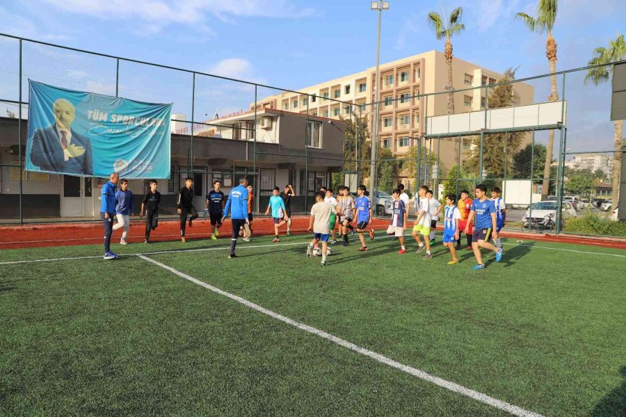 Akdeniz Belediyesi Kış Spor Okulu’nda Antrenmanlar Başladı