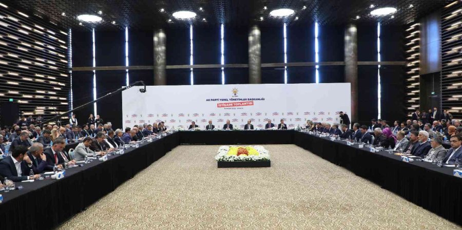 Ak Parti Yerel Yönetimler Başkanlığı İstişare Toplantısı Konya’da Yapıldı