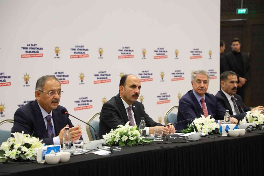 Ak Parti Yerel Yönetimler Başkanlığı İstişare Toplantısı Konya’da Yapıldı