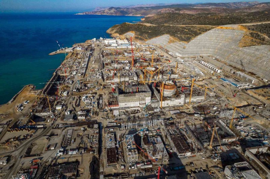 26 Bin Kişinin İstihdam Edildiği Akkuyu’da Çalışmalar Sürüyor