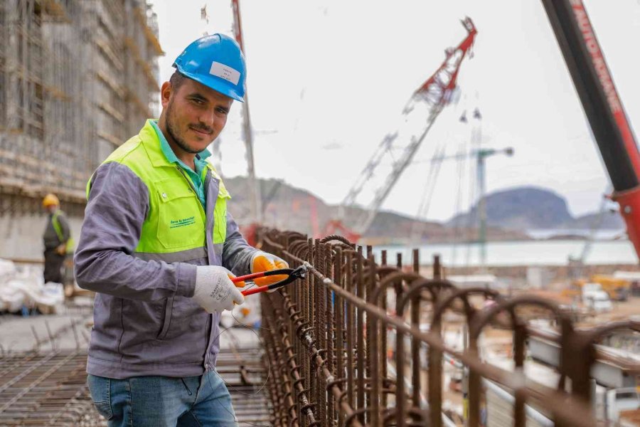 26 Bin Kişinin İstihdam Edildiği Akkuyu’da Çalışmalar Sürüyor