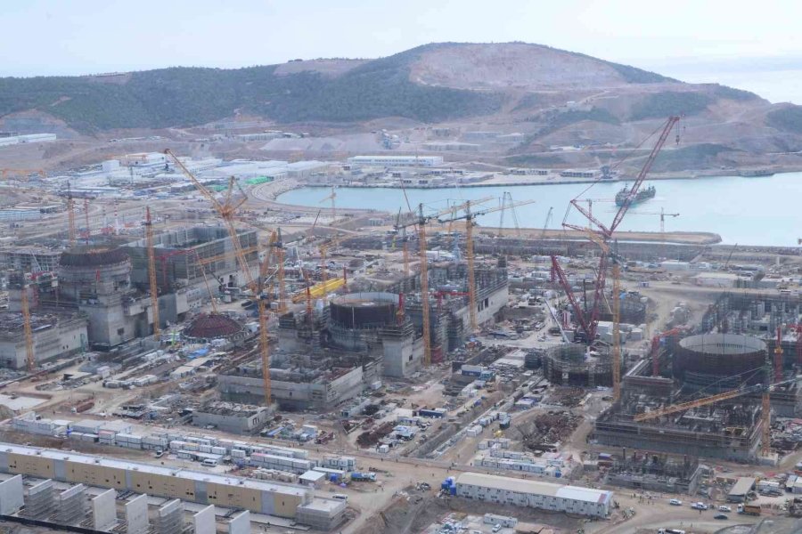 26 Bin Kişinin İstihdam Edildiği Akkuyu’da Çalışmalar Sürüyor