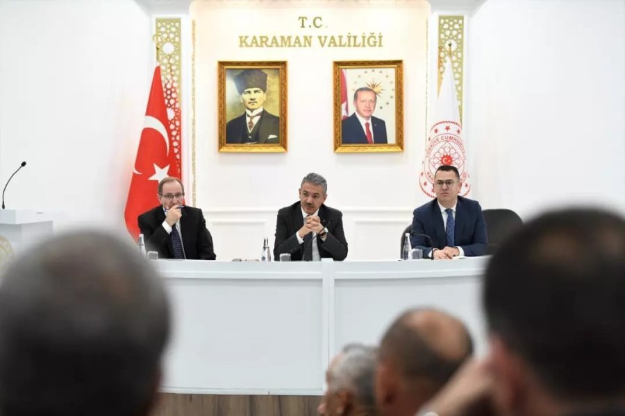 Vali Tuncay Akkoyun, Köy Muhtarlarını Dinledi