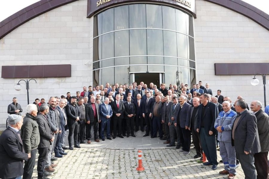 Başkan Büyükkılıç, Sarız’da Muhtarlarla Buluştu
