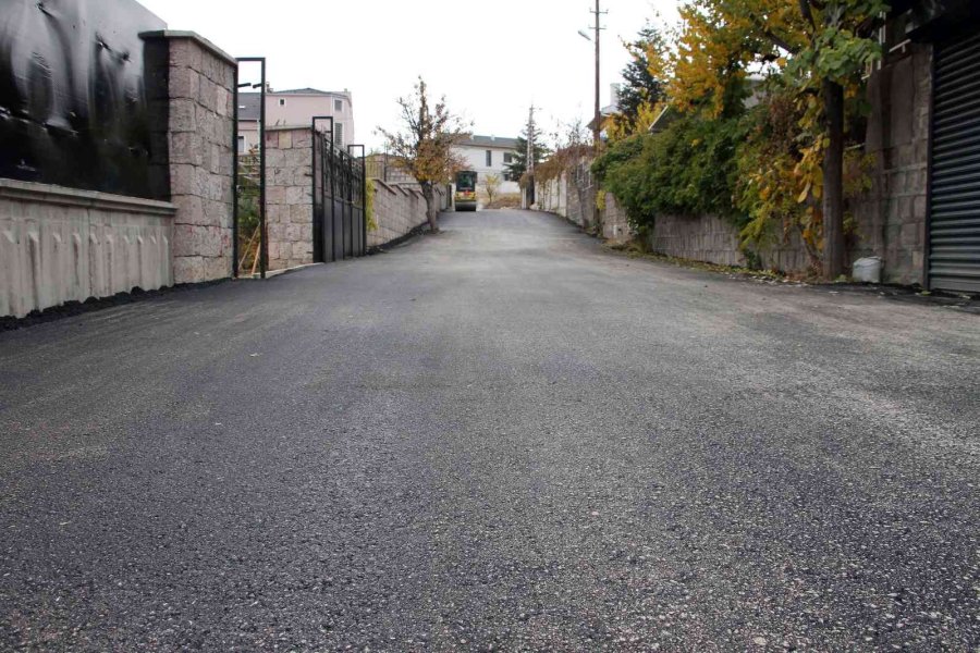 Talas’ta Asfalt Sezonu Bitmez