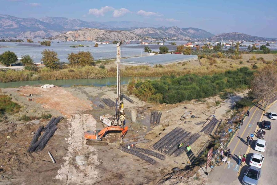 Patara Köprüsü Yapım Çalışmaları Başladı