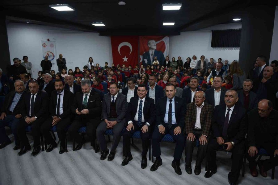 Kepez’den Ünsal İlkokulu’na ‘çok Amaçlı Salon’