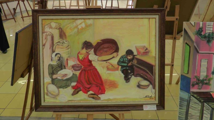 Resim Öğretmenlerinden ‘el Emeği Göz Nuru’ Sergi