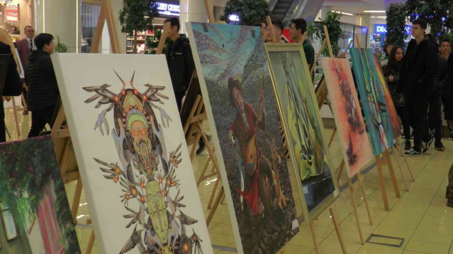 Resim Öğretmenlerinden ‘el Emeği Göz Nuru’ Sergi