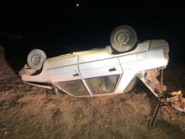 Çalıntı Araçla Kaza Yapan Şüpheliler Yakalandı