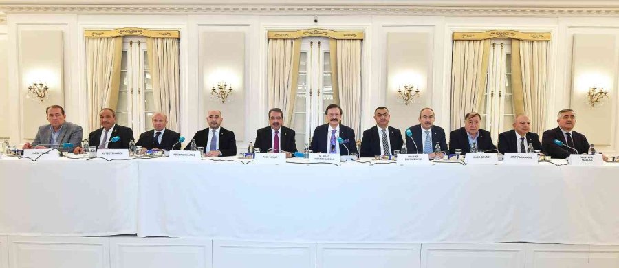 Kayseri Oda Ve Borsa Başkanlarının Tobb Çıkarması