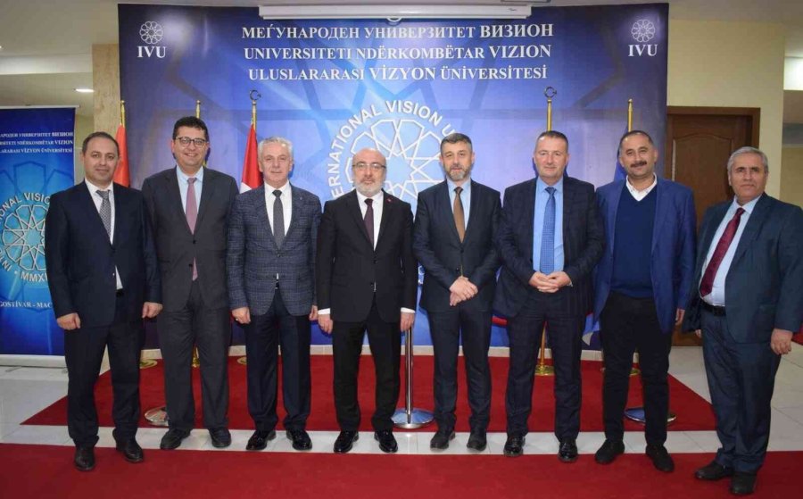 Kayü Rektörü Karamustafa, Kuzey Makedonya’da İşbirliği Ziyaretlerinde Bulundu