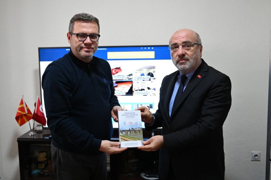 Kayü Rektörü Karamustafa, Kuzey Makedonya’da İşbirliği Ziyaretlerinde Bulundu