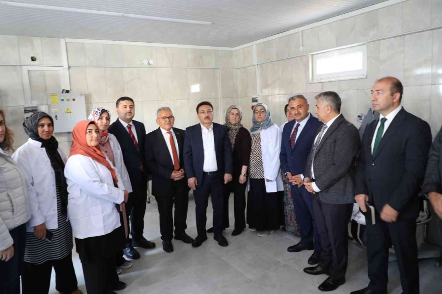 Vali Çiçek’ten Develi Kadın Girişimi Kooperatifi’ne Ziyaret