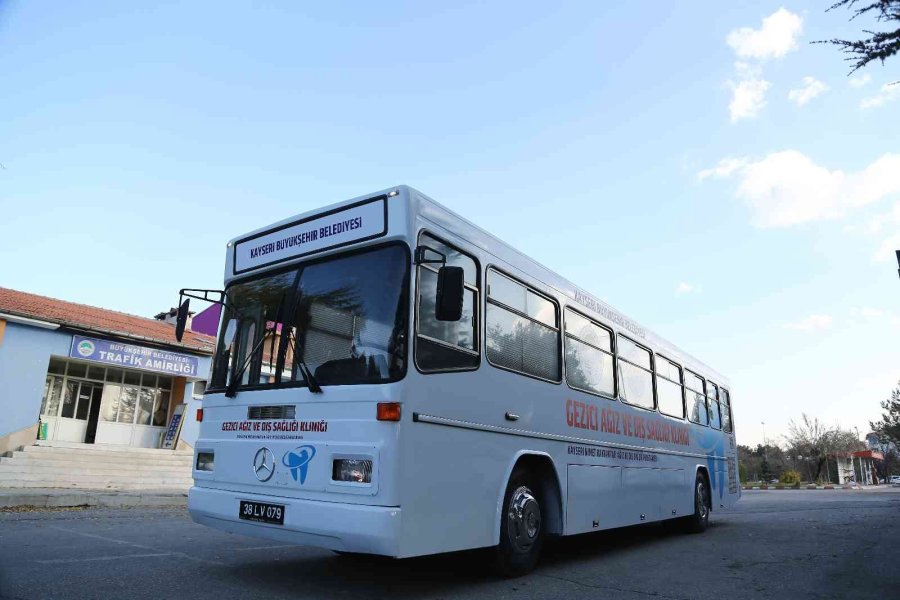 Kayseri Büyükşehir’den ‘gezici Ağız Ve Diş Sağlığı Kliniği’