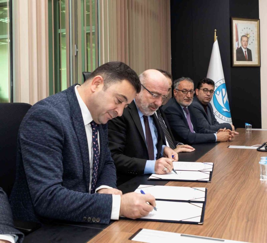 Kayseri Üniversitesi’nin Kayseri Osb-myo Projesinin Hayata Geçmesi İçin İlk Somut Adım Atıldı