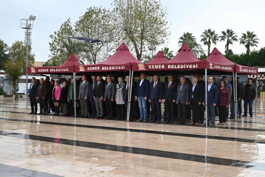 Kemer’de Öğretmenler Unutulmadı